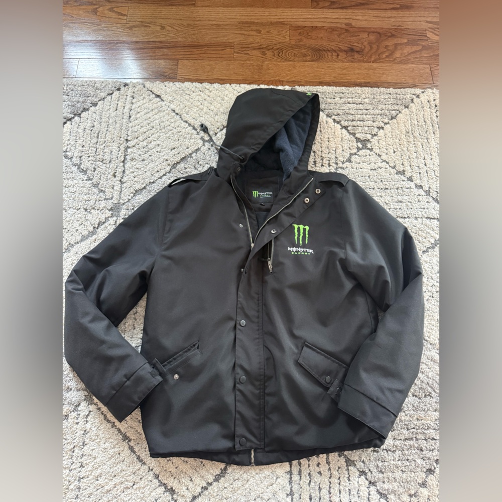 Monster Energy Black Hooded Jacket